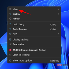 如何在 Windows 11 上缩小图标