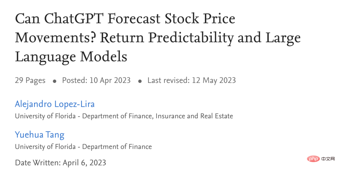 500% return? Created by ChatGPT, the strongest fund manager in history!