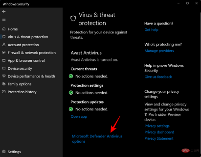 在 Windows 11 中禁用 Windows 安全防病毒软件的 6 种方法
