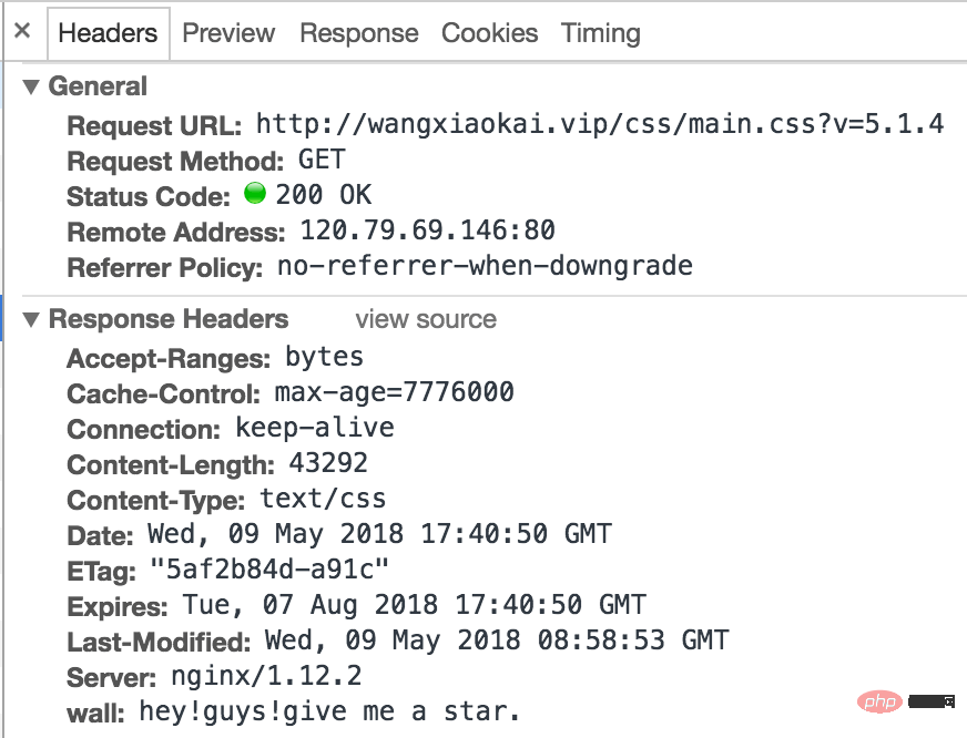 How to use nginx to cache static files on the server