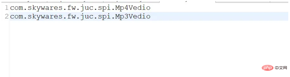 So implementieren Sie den SPI-Mechanismus von SpringBoot