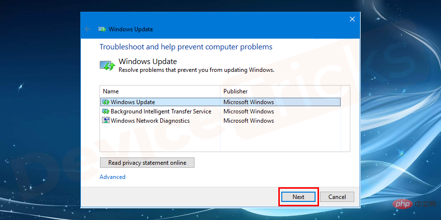 如何修复配置 Windows 更新还原更改错误的失败？