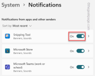 修复：Windows 11、10 中缺少截图工具通知