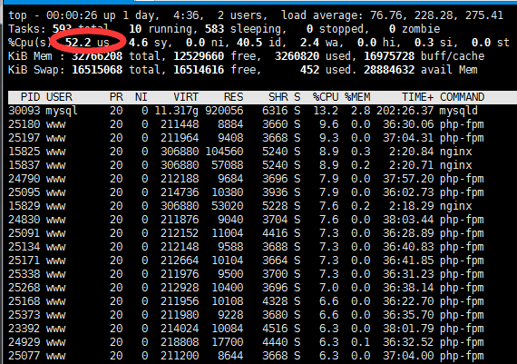 nginx 서버 구성 CPU 오류를 해결하는 방법