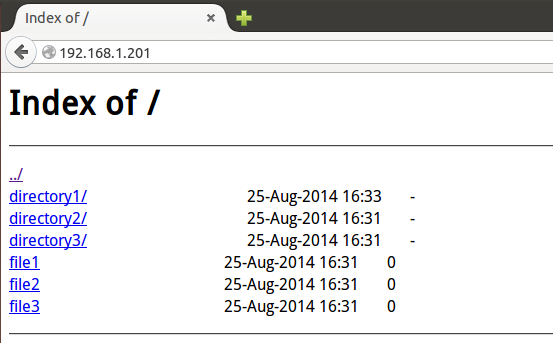 How to configure Nginx to list directories and files and control access permissions with passwords