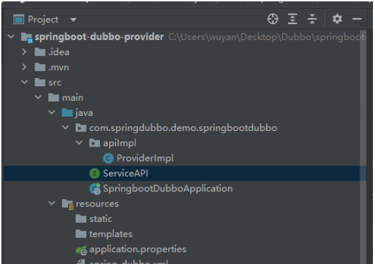 How to build Dubbo project with SpringBoot to implement the nth term of Fibonacci