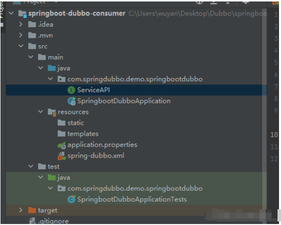 How to build Dubbo project with SpringBoot to implement the nth term of Fibonacci