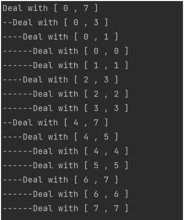 How to implement merge sort in Java