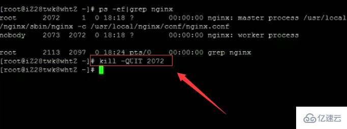 Linuxシステムでnginxを起動および停止する方法は何ですか