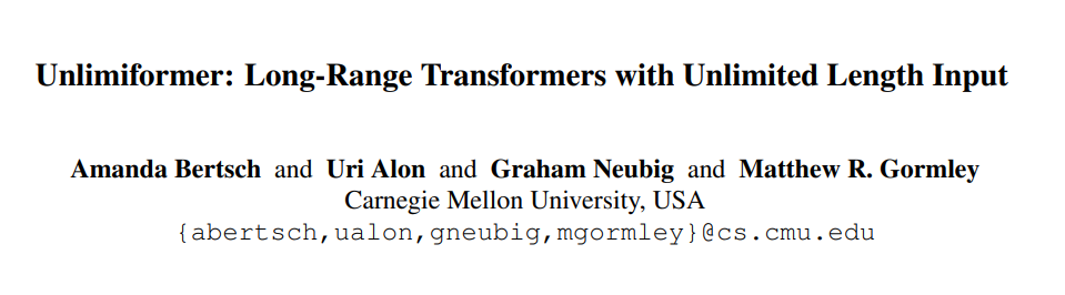 GPT-4’s 32k input box is still not enough? Unlimiformer stretches the context length to infinite length