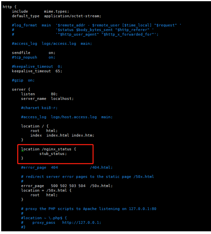 So fügen Sie das Modul http_stub_status_module zu nginx hinzu