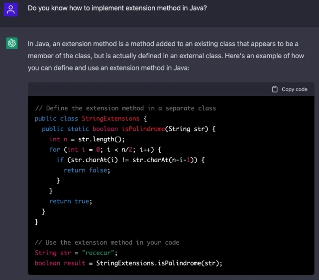 What is Javas missing feature extension methods