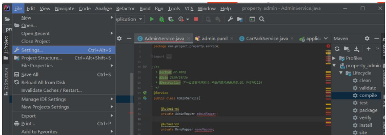 How IntelliJ IDEA runs the SpringBoot project