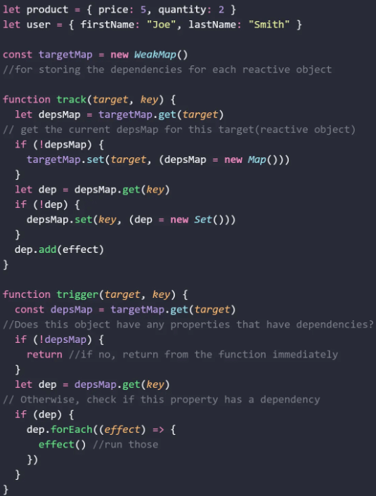 Vue3 Reactive 응답성의 원리는 무엇입니까?