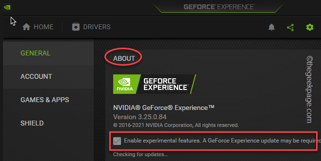 修复：GeForce Experience 游戏内覆盖不起作用