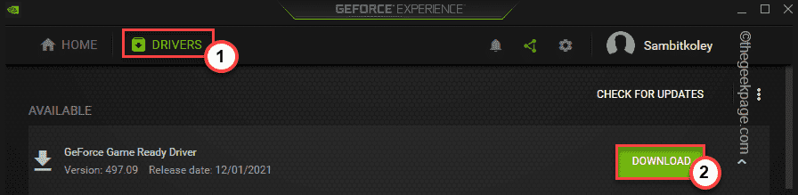 修复：GeForce Experience 游戏内覆盖不起作用