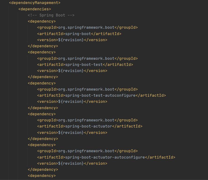 Analyse du code source de la gestion des dépendances SpringBoot