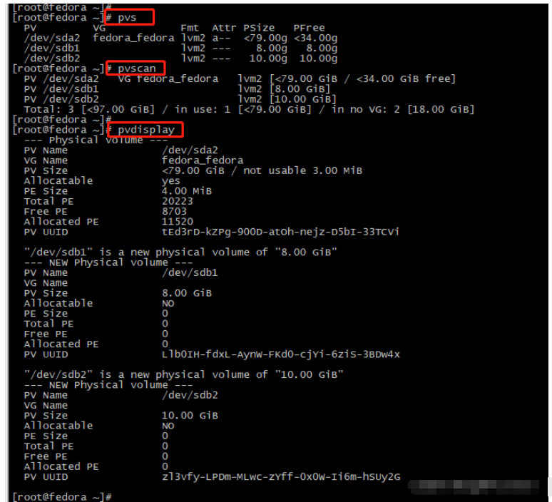 Comment utiliser les commandes dopération de disque LVM dans la gestion de disque Linux