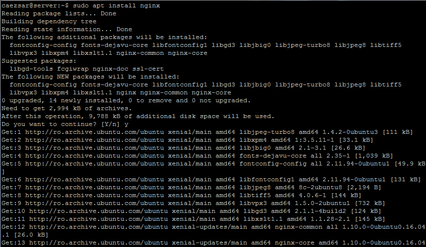 Bagaimana untuk memasang persekitaran LEMP untuk pelayan Nginx di Ubuntu