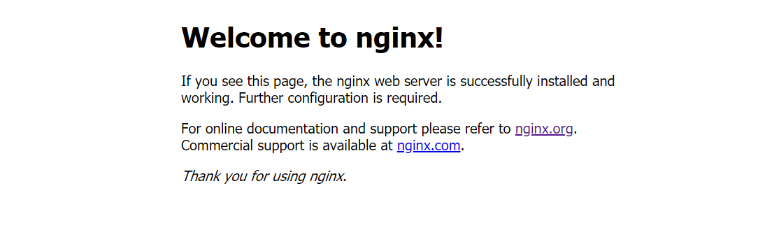 Analisis contoh pemasangan nginx Centos8