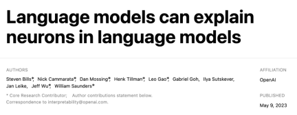 OpenAI uses GPT-4 to explain GPT-2s 300,000 neurons: This is what wisdom looks like