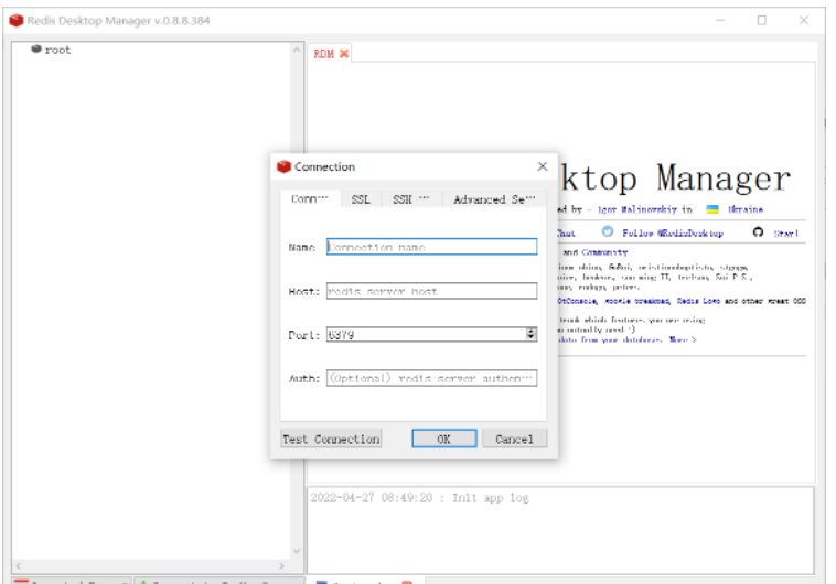 RedisDesktopManager怎麼遠端連接redis