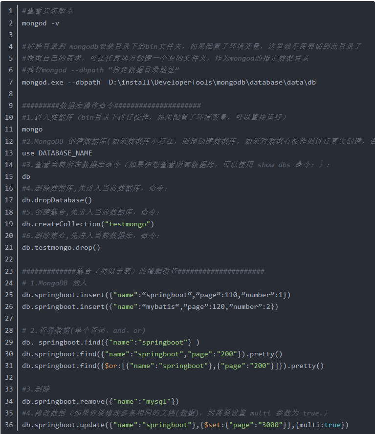 Was ist die Methode zur Integration von Mongodb mit Springboot?