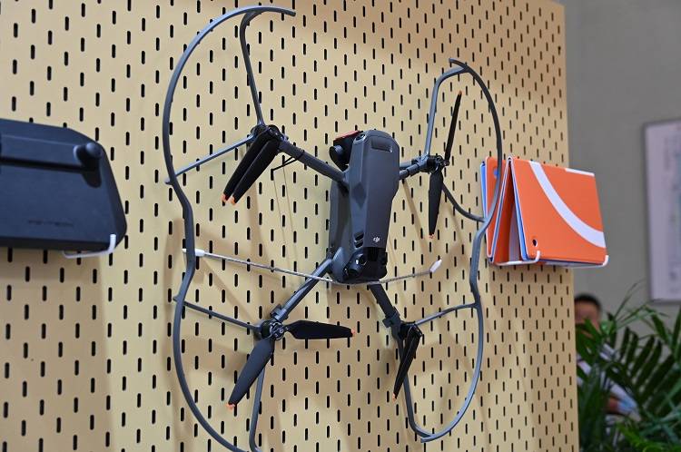 PGYTECH a participé à lexposition avec des accessoires de photographie et des produits périphériques de drones pour faciliter la prise de vue