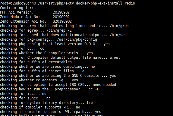 docker php容器中怎么按装redis扩展