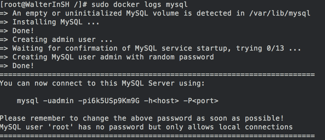如何使用Docker部署MySQL