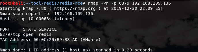 Contoh analisis Redis+Getshell