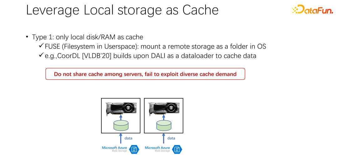 Cache optimization practice for large-scale deep learning training