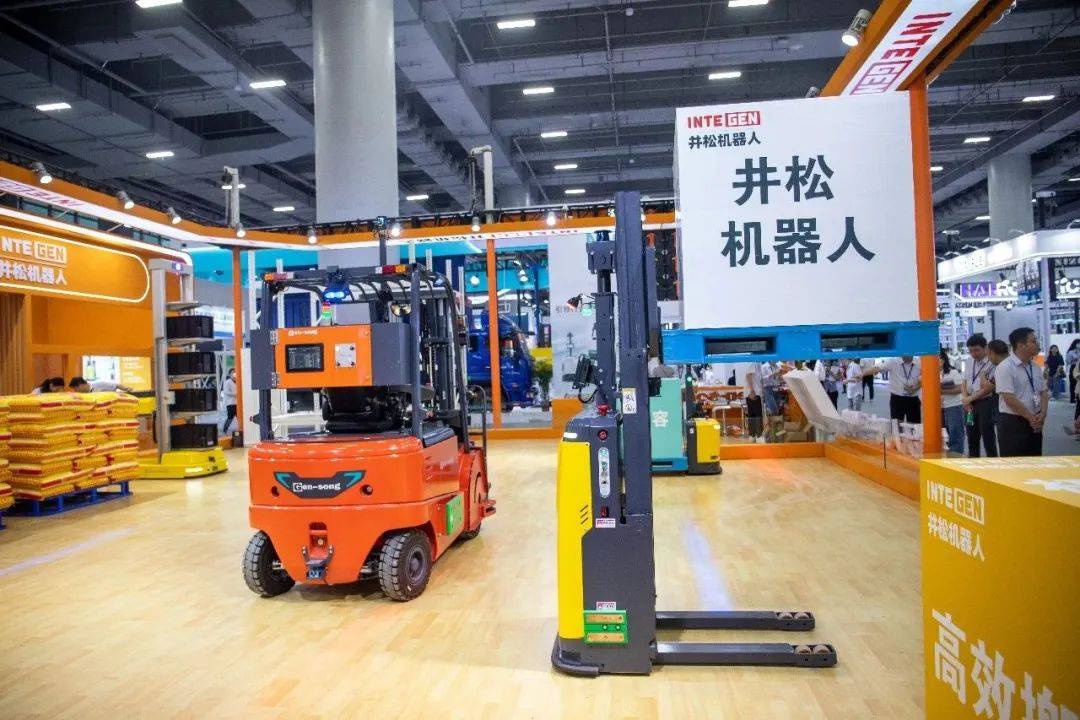 智慧物流势不可挡！井松机器人“重磅”亮相2023广州物流展
