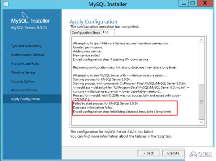 Umgang mit häufigen Fehlern während der MySQL-Installation