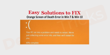 解决 Windows 10 中的橙屏死机错误的有效方法