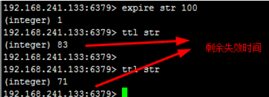 How to set the validity period of key in redis