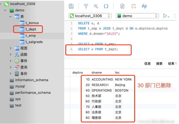 Bagaimana untuk memadam data pangkalan data MySQL