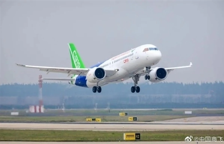 中国東方航空、C919旅客機が間もなく実運用に入ると発表