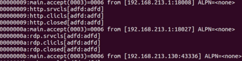 How to analyze Haproxy port reuse