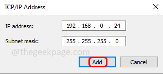 如何在 Windows 10 / 11 上的一张 LAN 卡中分配多个 IP 地址