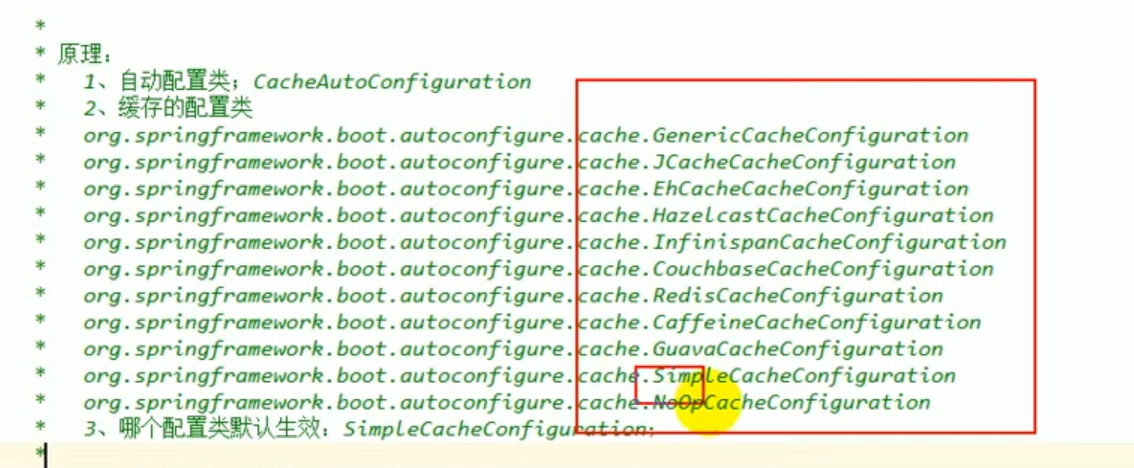 Springboot cache redis integration method