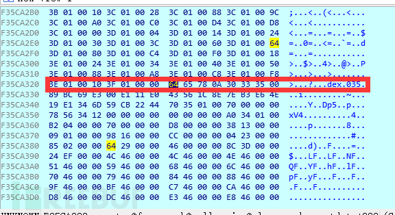 What is the method to dynamically export dex files in Android