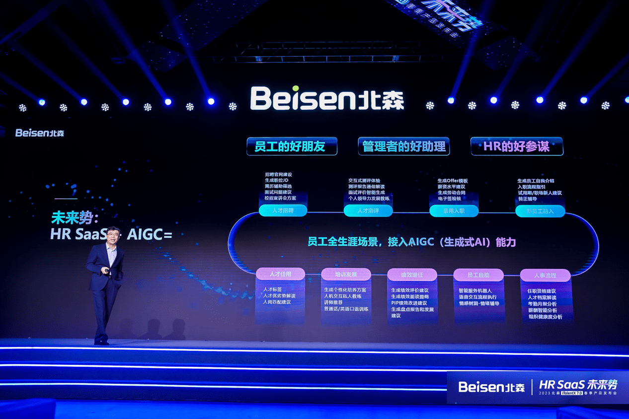 Beisen iTalentX7.0, der erste KI-Führungstrainer Mr.Sen