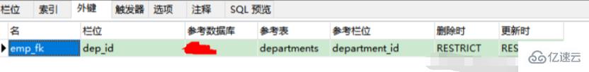 Apakah maksud restrict dalam mysql