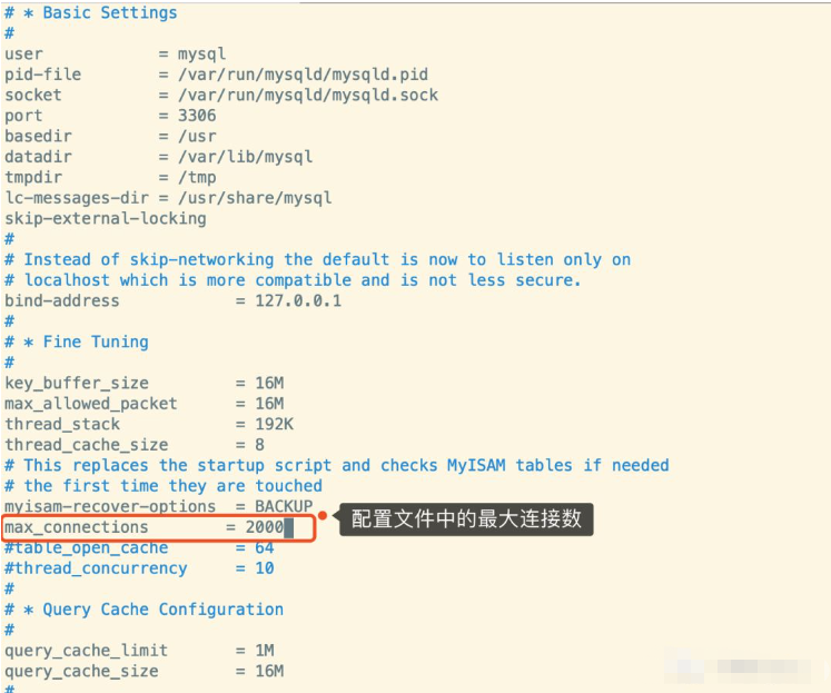 So ändern Sie die maximale Anzahl von Verbindungen in MySQL