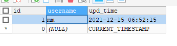 Comment résoudre le problème de Mysql en utilisant la mise à jour current_timestamp