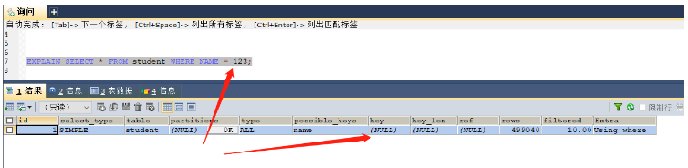 Apakah situasi di mana MySQL tidak sesuai untuk membina indeks dan kegagalan indeks?