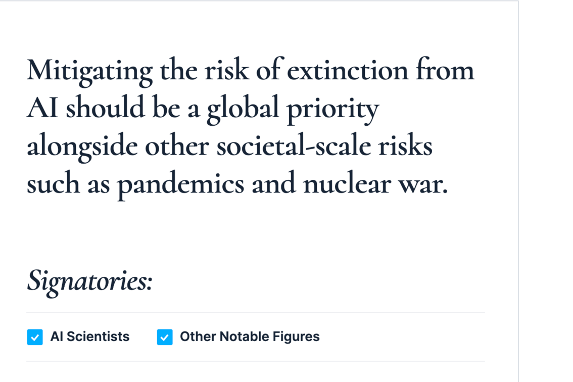 KI könnte die Menschheit ausrotten! Top-Tycoons fordern gemeinsam, dass die Reduzierung von KI-Risiken zu einer globalen Priorität wird